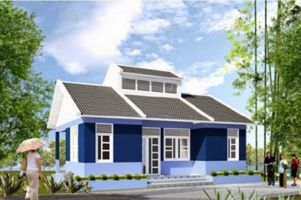 MẪU NHÀ CẤP 4 DIỆN TÍCH 70M2