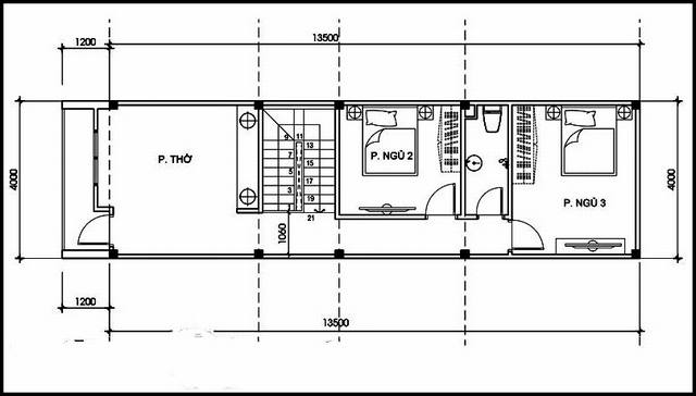MẪU NHÀ ỐNG 2 TẦNG HIỆN ĐẠI