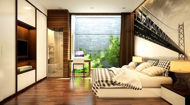Mẫu nhà ống 3 tầng 5x14m