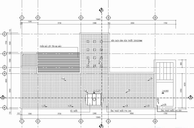 Mẫu nhà ống 3 tầng 5x14m